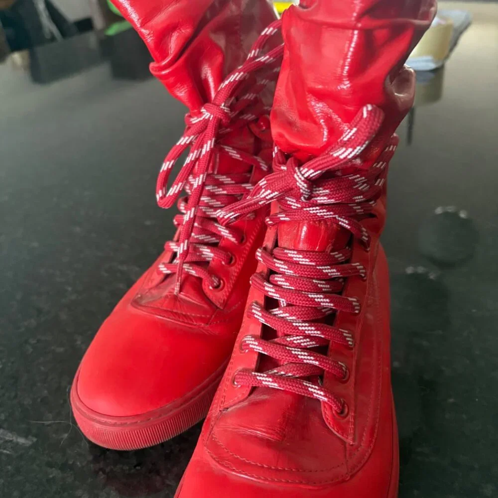 Monclair red boots - Excellent Condition - Picture 12 of 15